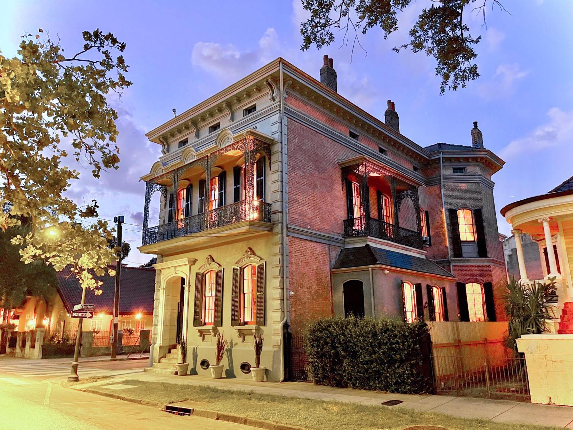 French Quarter Lanaux Mansion Bed And Breakfast New Orleans Exterior foto